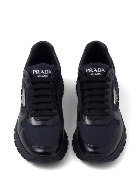 Scarpe nere da uomo Prada, Estate 2024 